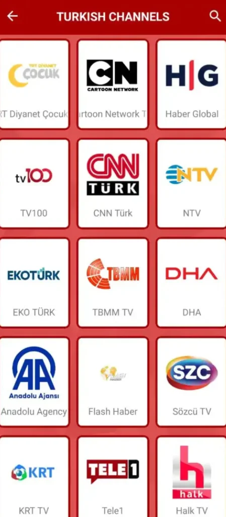 Yacine TV APK Screen 4